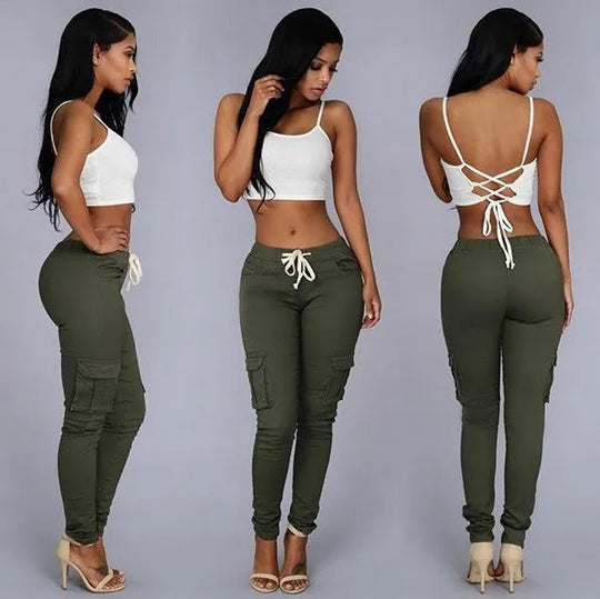 Töjbar Mager Jeans