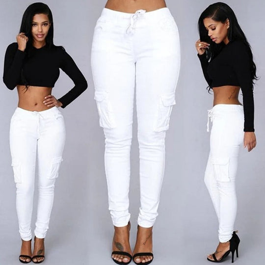 Töjbar Mager Jeans
