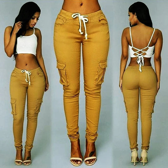 Töjbar Mager Jeans