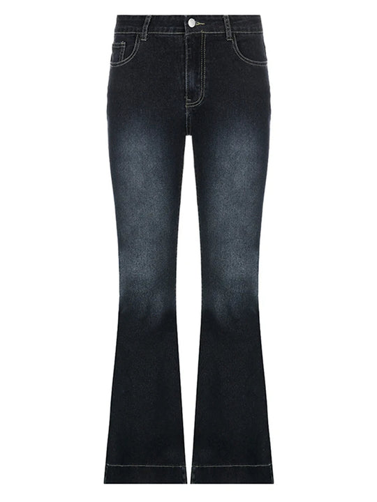 Kornelia jeans i låg skuren stil