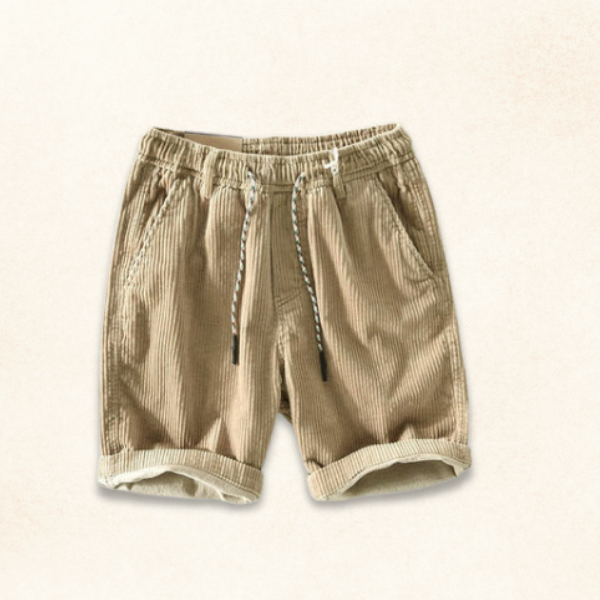Bekväma och snygga sommarshorts för män med dragsko