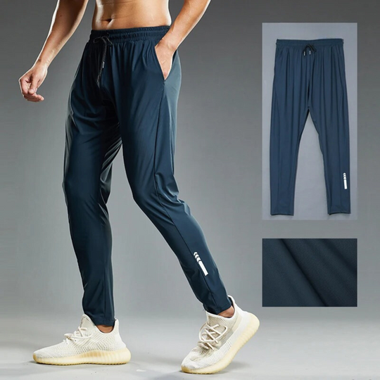 Herrbyxor - joggingbyxor - smidig med dragsko i midjan - Perfekt för vår och sommar