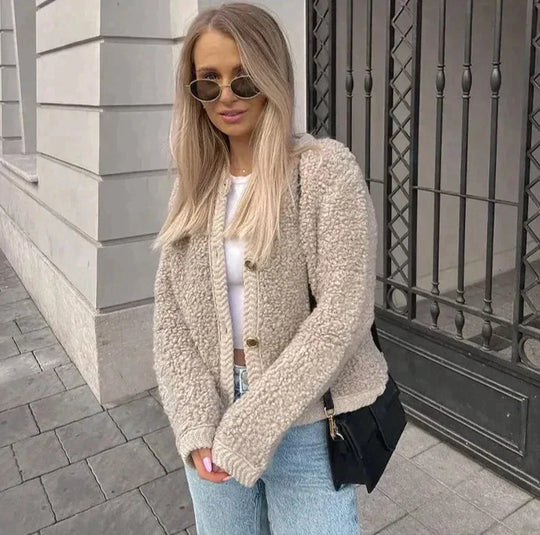 Street fashion cardigan för kvinnor