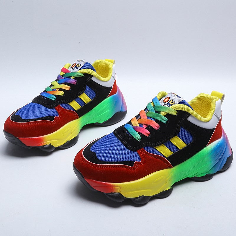Snygga och livfulla ortopediska sneakers