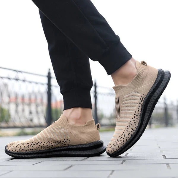 Herrskor - Sneakers - Ortopedisk slip-on för enkel användning