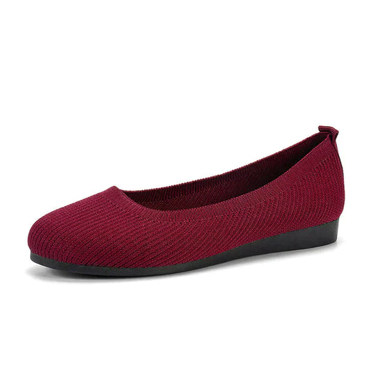 Damskor - Flats skor - slip-on för enkel användning