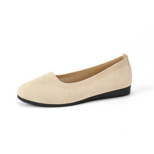 Damskor - Flats skor - slip-on för enkel användning
