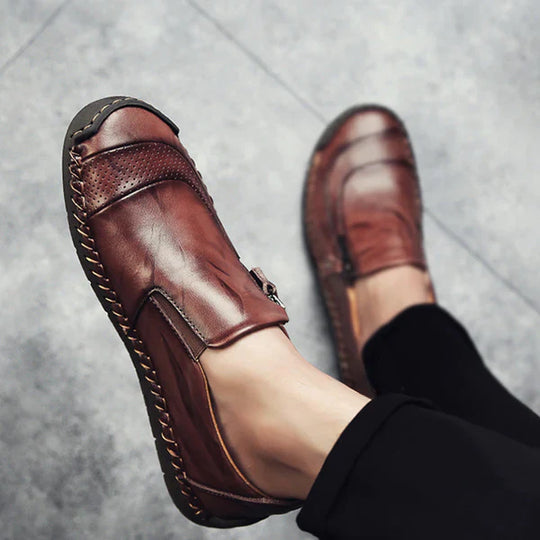 Herrskor - loafers - Slip on läderskor