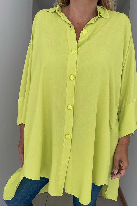 Skjorta i oversized design för en bekväm sommarlook