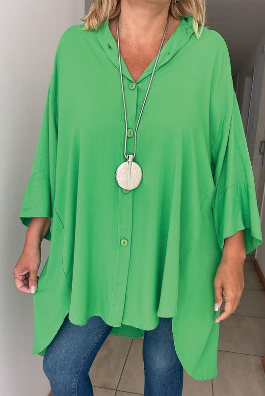 Skjorta i oversized design för en bekväm sommarlook