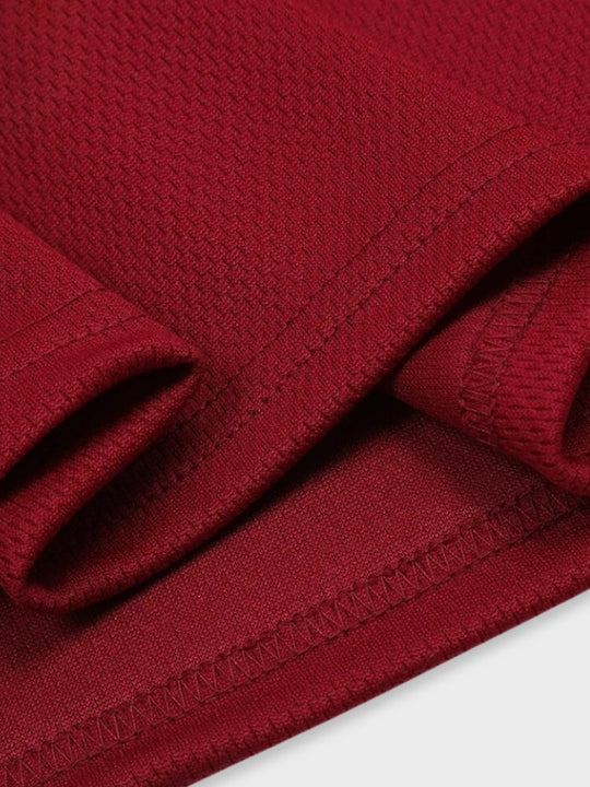 Herrskjorta - Elite kortärmad skjorta med vneck linje - Perfekt för sport