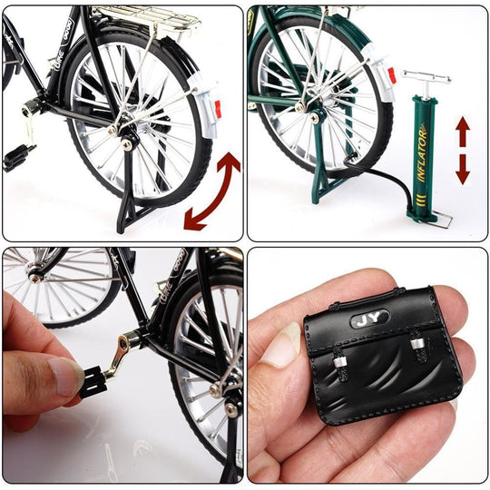 Kletshuts cykel - DIY cykelmodell skala leksaker