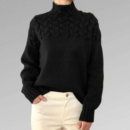 Charlene™ - Elegant och varm tröja med turtleneck