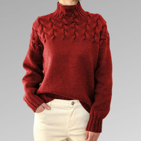 Charlene™ - Elegant och varm tröja med turtleneck