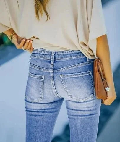 Kerryl™ Sexiga jeans med hög midja