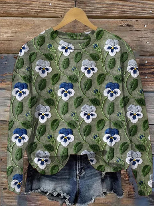 Shelby Bloemenprint Trui