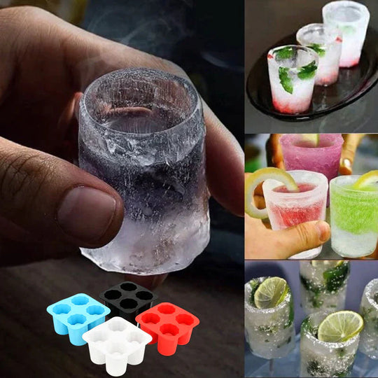 IceRoll Cylindrisk iskubsform i silikon