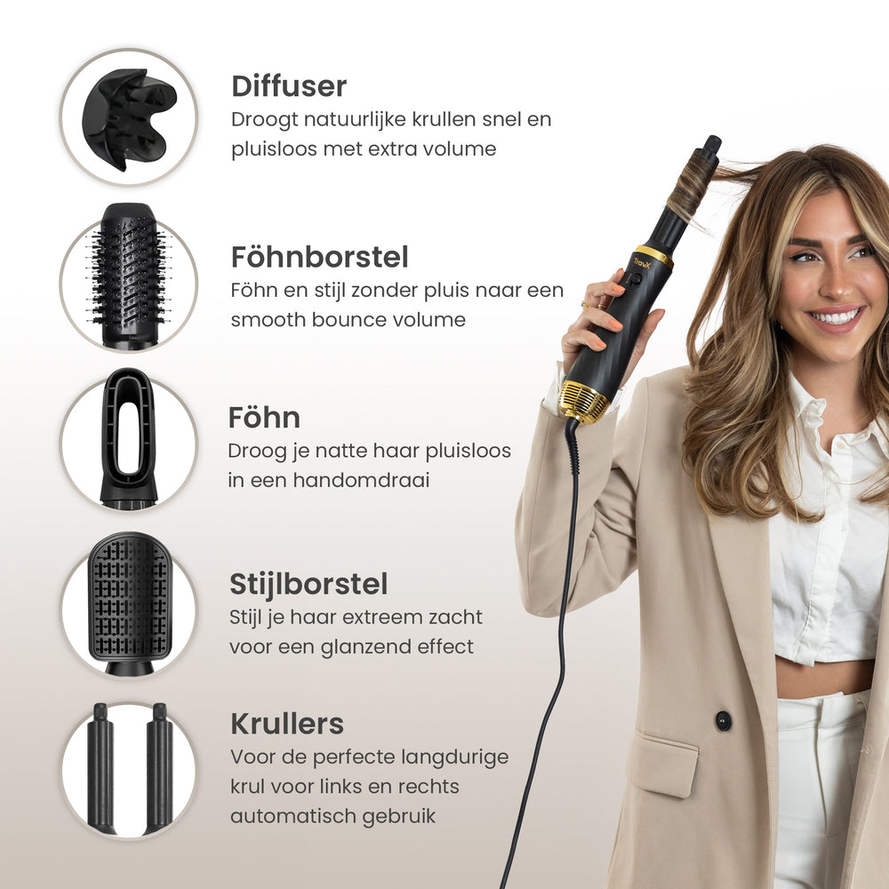 6 i 1 Airstyler Set