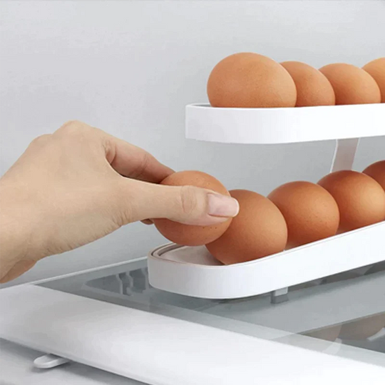 EggBuddy™ Dubbele automatische eierhouder