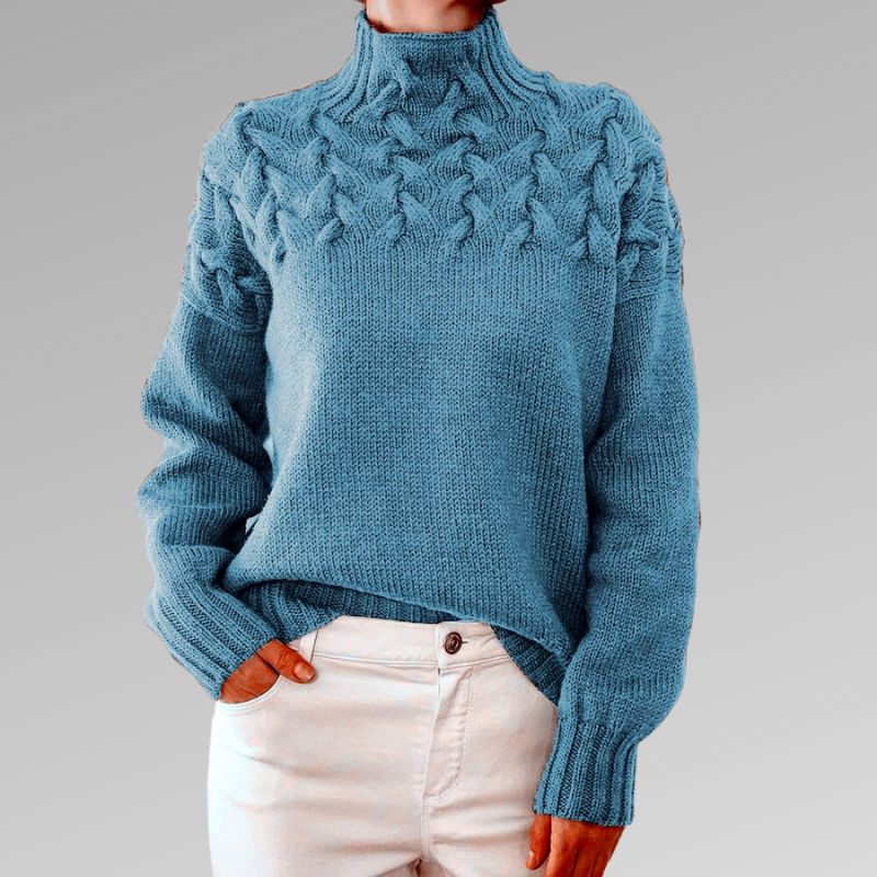 Charlene™ - Elegant och varm tröja med turtleneck