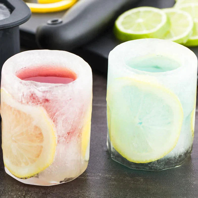 IceRoll Cylindrisk iskubsform i silikon