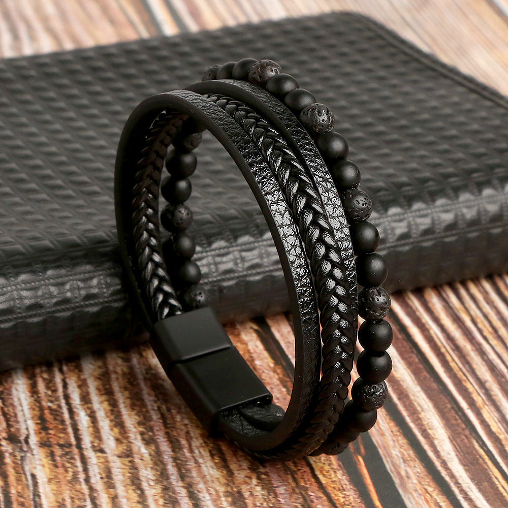 Stell - Läderarmband 1+2 GRATIS