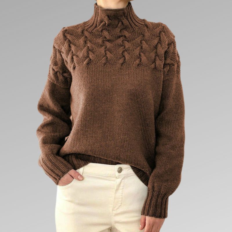 Charlene™ - Elegant och varm tröja med turtleneck