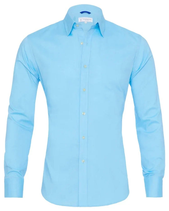 Vatten  - Oxford Sträck Skjorta med dragkedja™ 