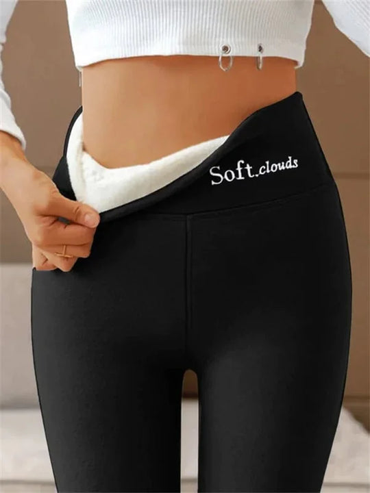 SoftYoga™ - Casual Varma Vinter Solid Byxor