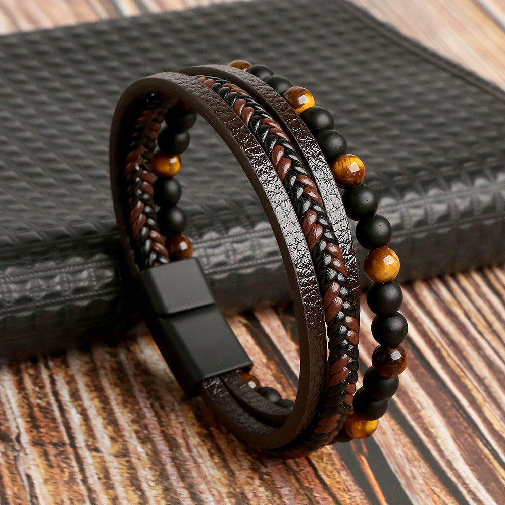 Stell - Läderarmband 1+2 GRATIS