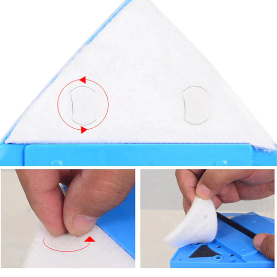 MagicWash Dubbelzijdige magnetische ruitenreiniger