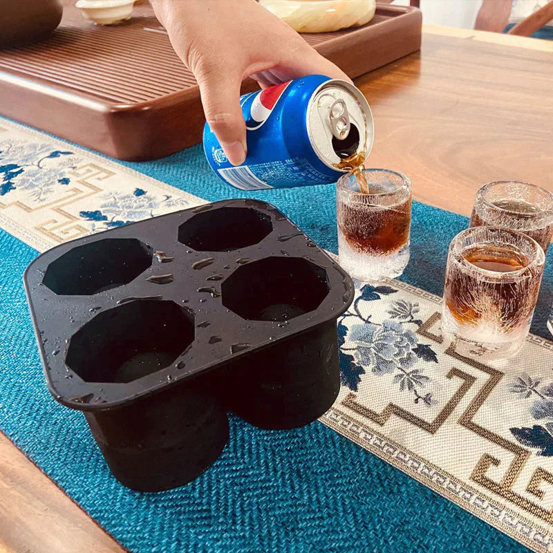 IceRoll Cylindrisk iskubsform i silikon