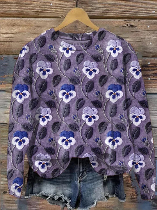 Shelby Bloemenprint Trui
