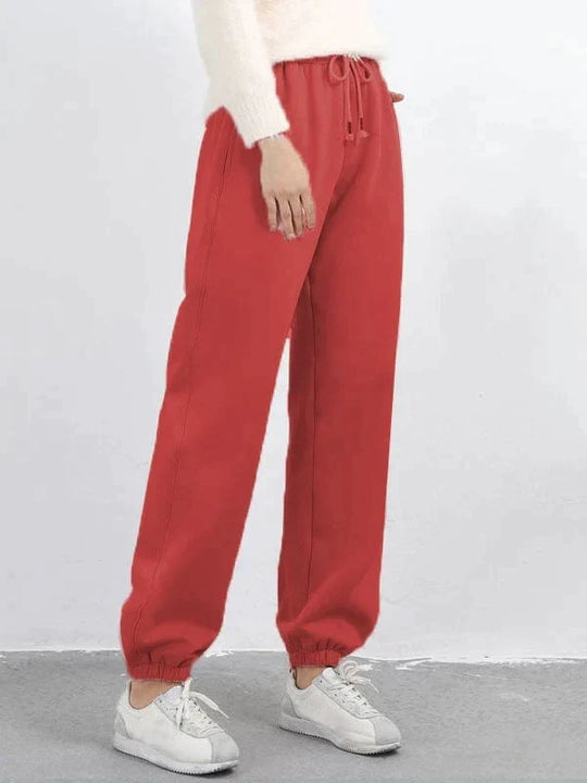 Veyama™ - mysiga joggingbyxor i bomull och fleece för damer