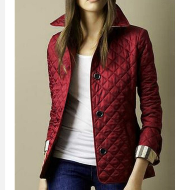 Cheryl™ - Elegant, Smal Jacka I Siden-Bomull