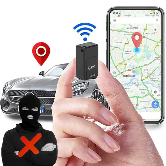 Mini GPS-spårare Spåra din bils position på mobilen!