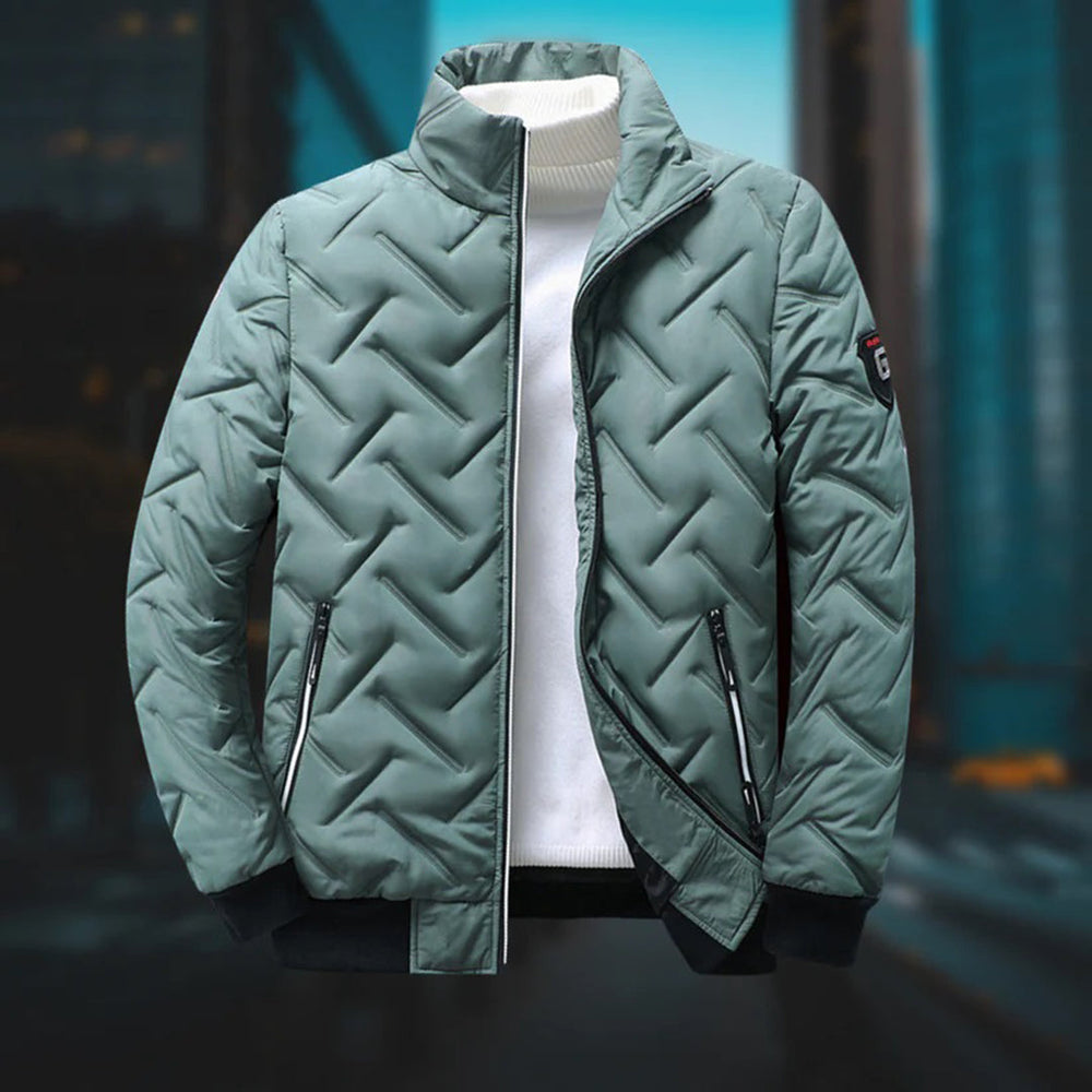 Grön - Frederik - Snygg windbreaker-jacka