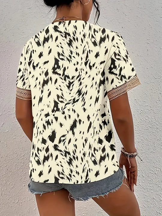 Topp med leopardmönster™
