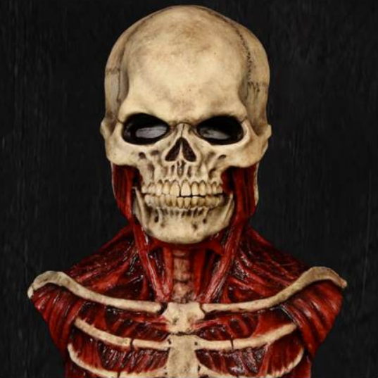 Skrämmande Dödskallemask™️ | Förbered dig för en tidig Halloween