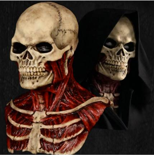 Skrämmande Dödskallemask™️ | Förbered dig för en tidig Halloween