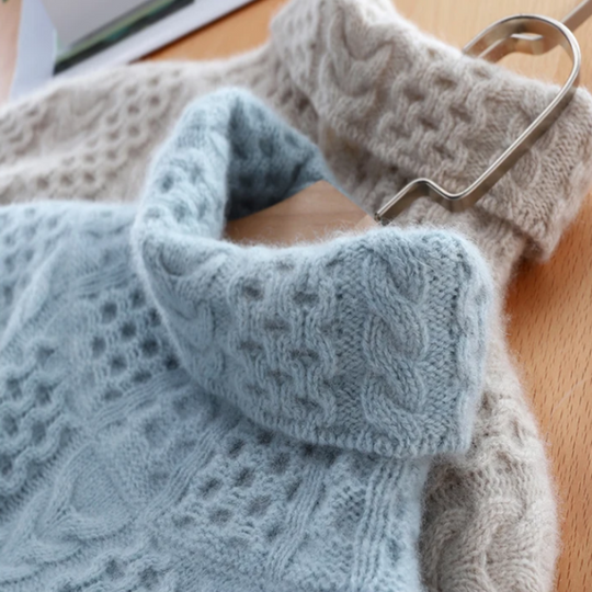 Trendig Kasjmier Turtleneck för kvinnor