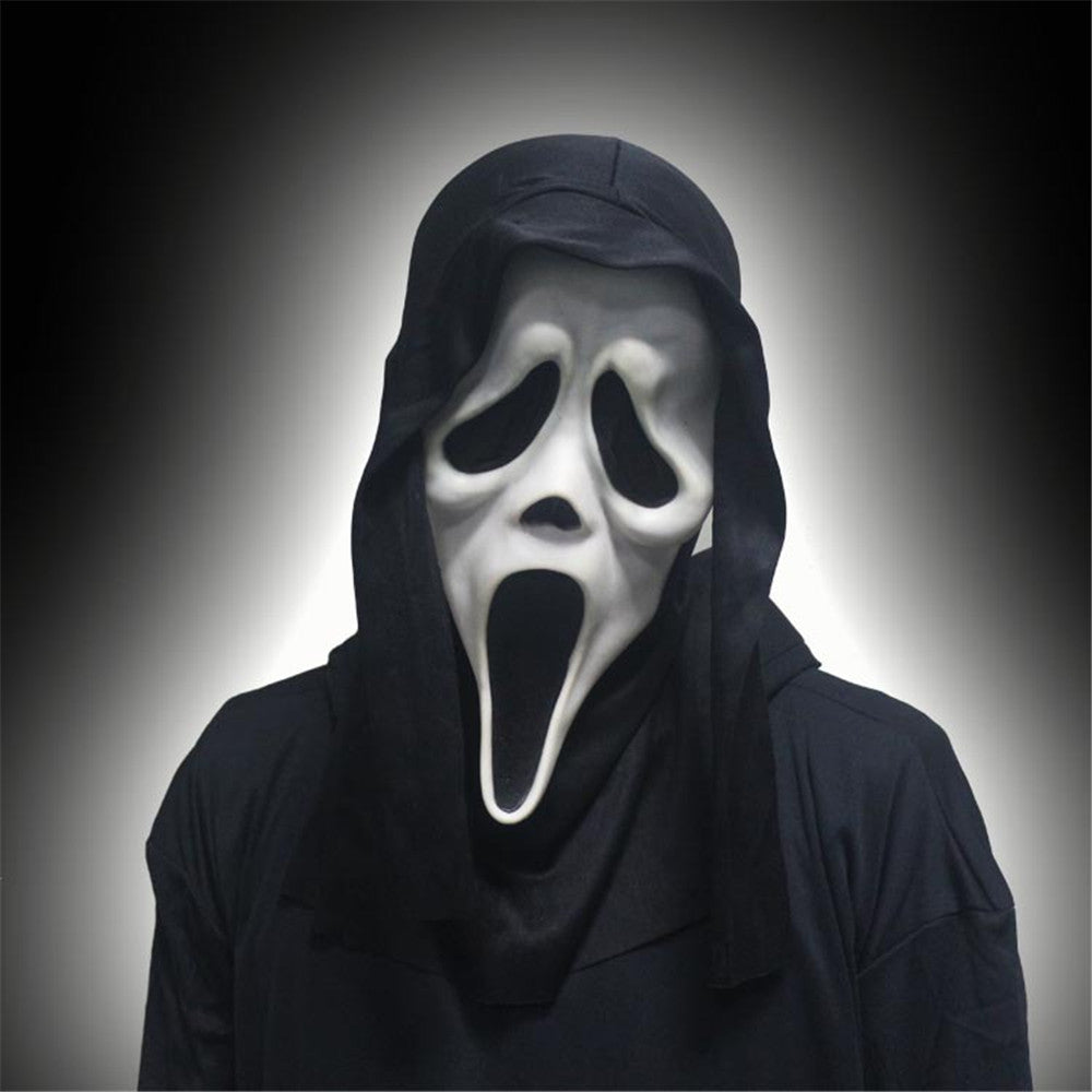 Halloweenmask med spökansikte™  1+1 Gratis - Sätt på dig denna spöklika mask och njut av Halloween!