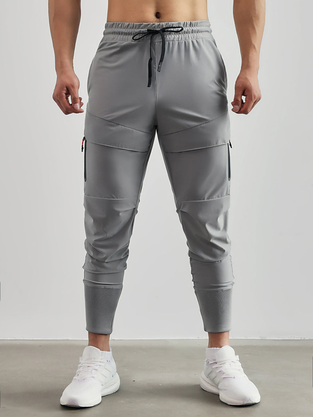 Stay Cool Cargo Jogger med hög ribbstickning för män