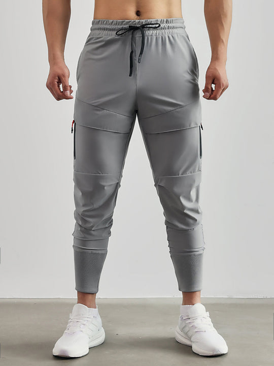 Stay Cool Cargo Jogger med hög ribbstickning för män