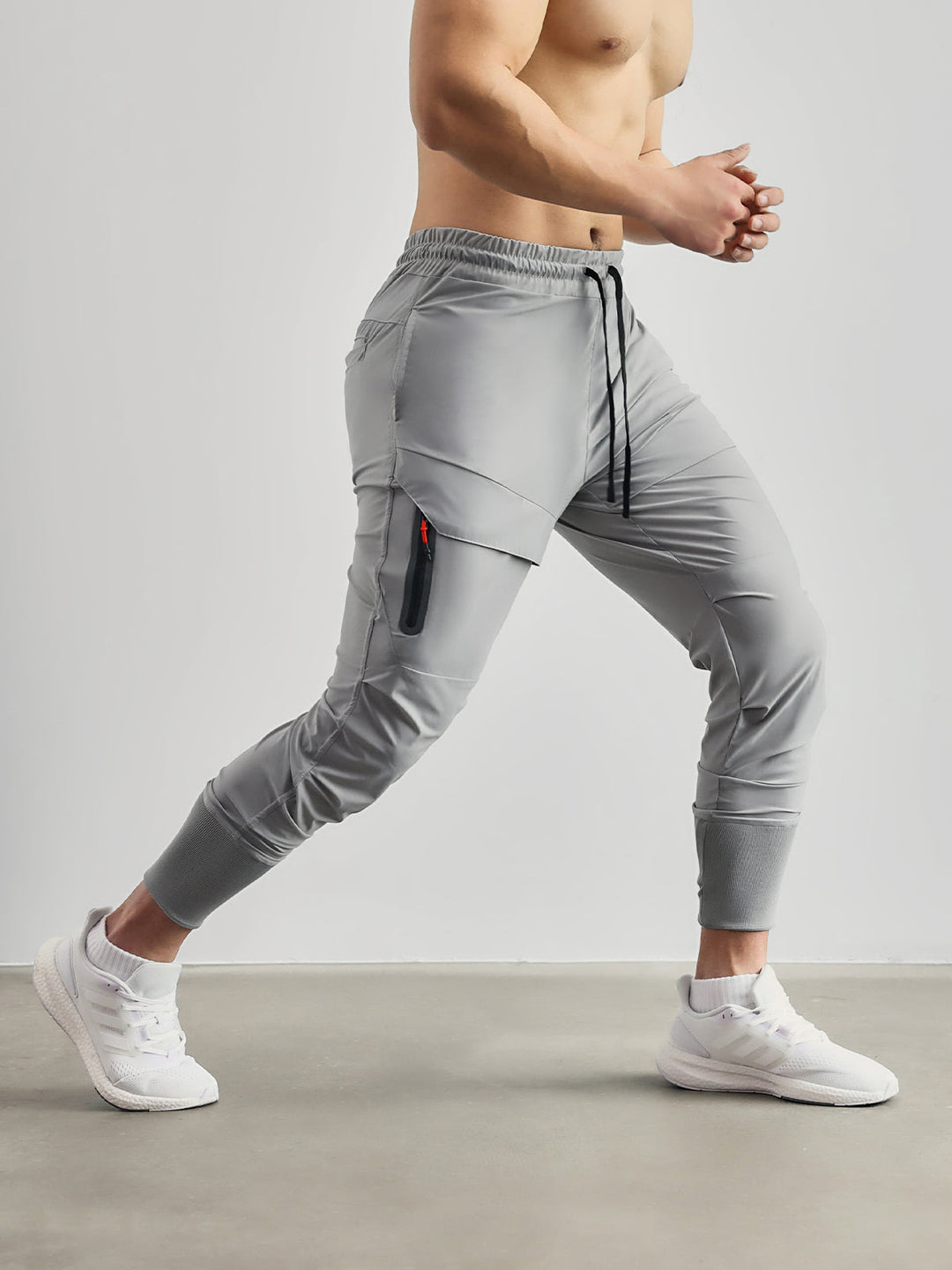 Stay Cool Cargo Jogger med hög ribbstickning för män