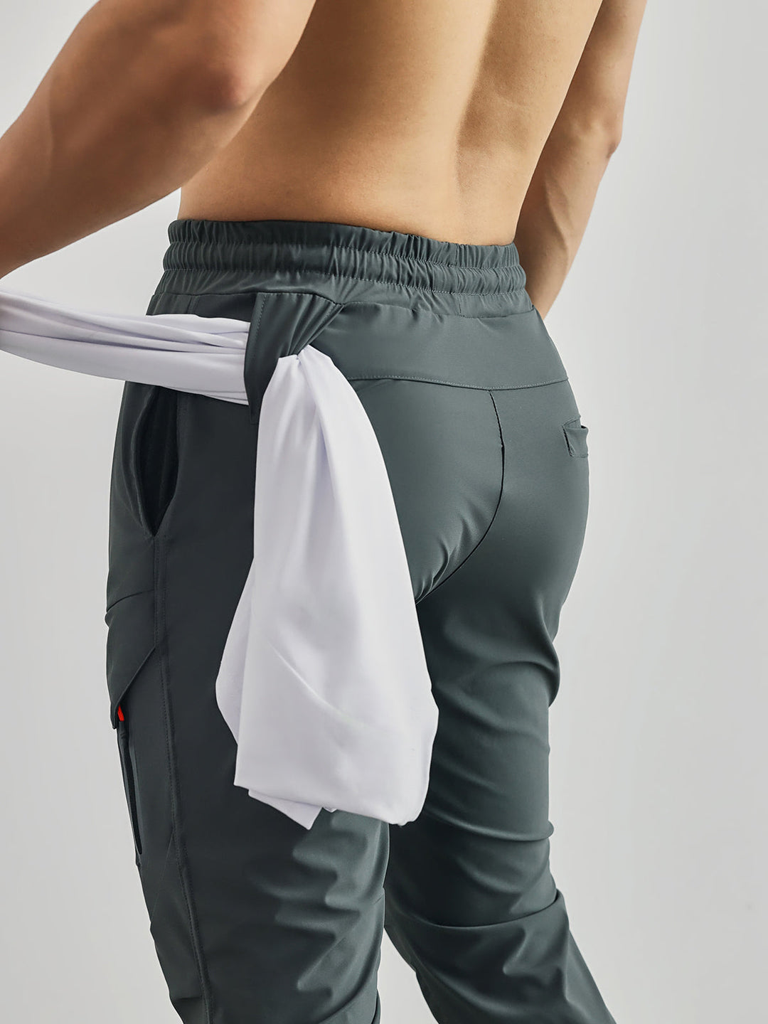 Stay Cool Cargo Jogger med hög ribbstickning för män