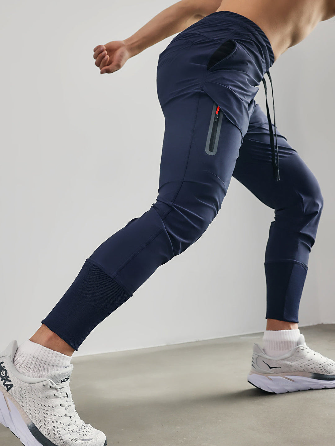 Stay Cool Cargo Jogger med hög ribbstickning för män