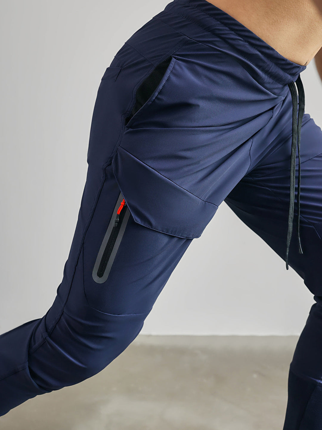 Stay Cool Cargo Jogger med hög ribbstickning för män
