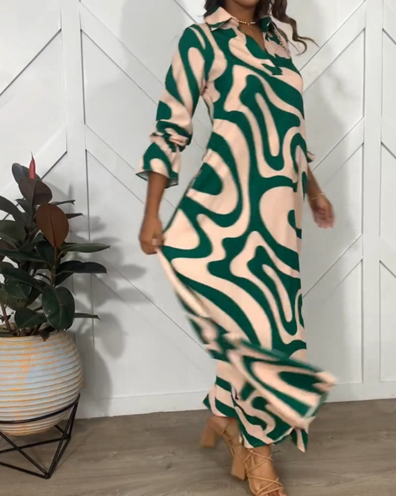 Sofia Klänning med elegans och lång ärm