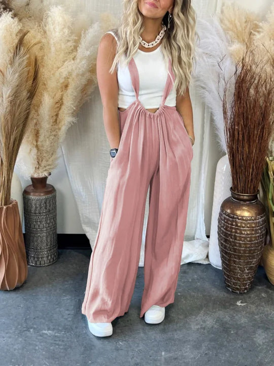 Rosa | Mjuk lös Jumpsuit Dröm™